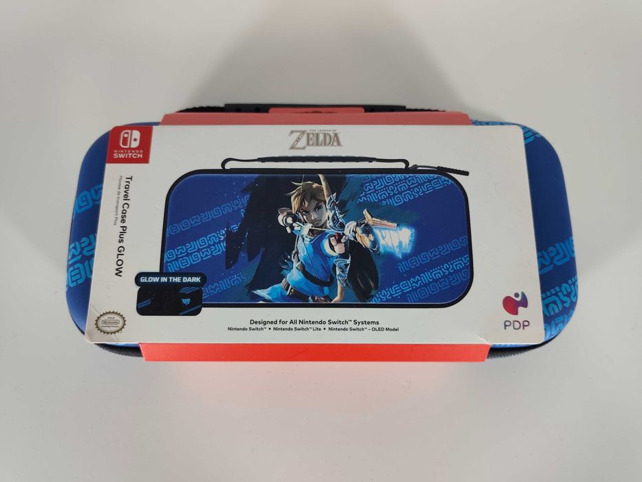 Bolsa Zelda Link Hero Travel Case Plus GLOW Nintendo Switch PDP