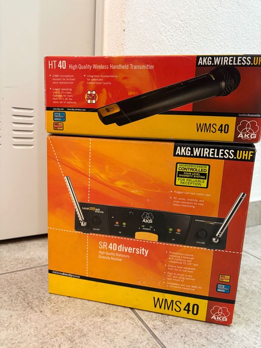 Microfone sem fios AKG