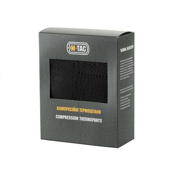 M-тас термобілизна компресійна  BLACK/DARK GREY
