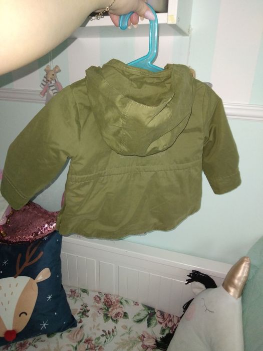 Kurtka parka zara r 80 cm