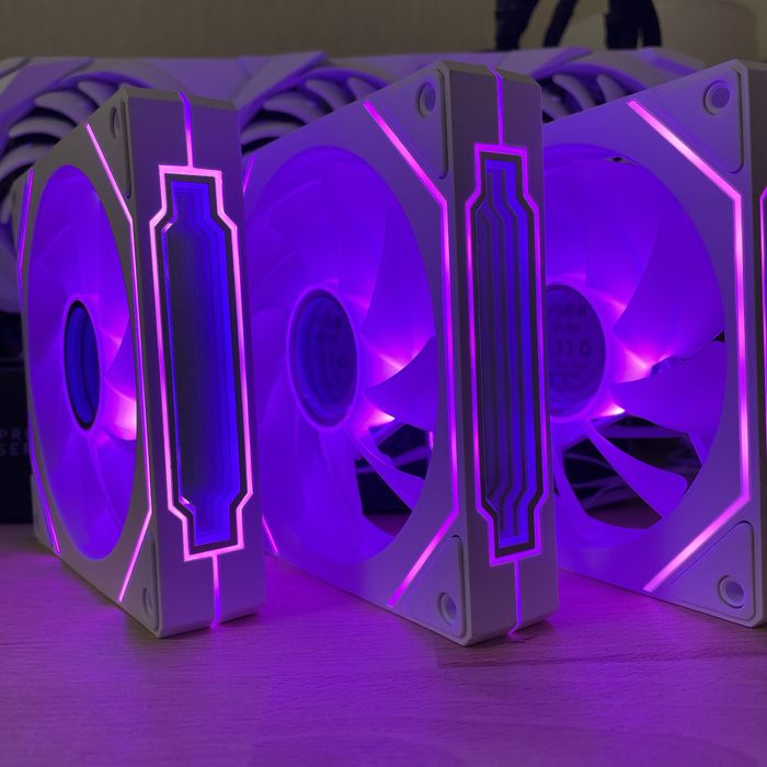 Вентилятор 120mm Argb infinity mirror, кулер