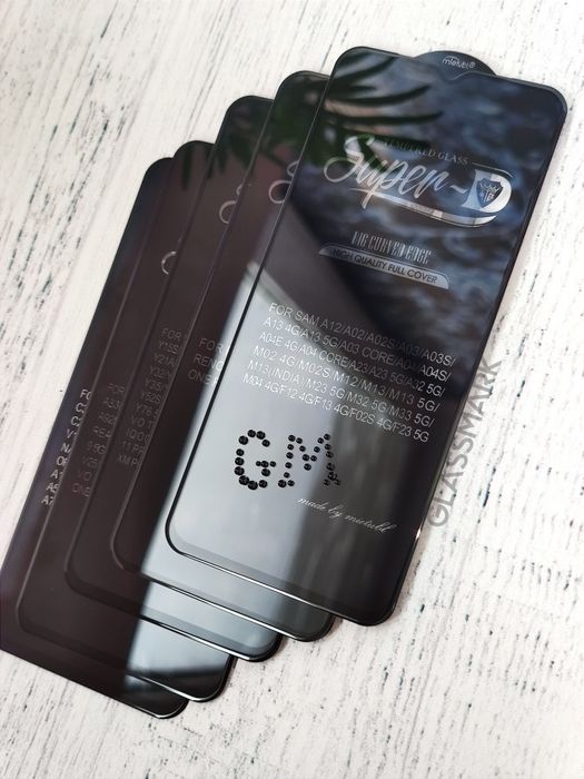 Захисне скло 5D Poco X6 Pro лучшее защитное стекло на телефон