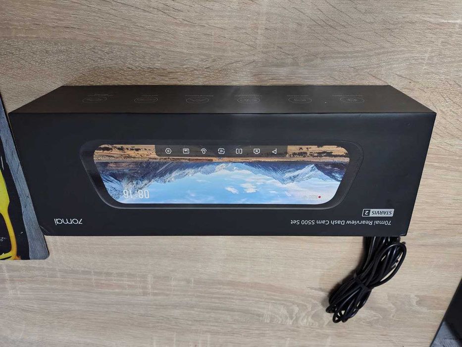 Акція ціну знижено. Відеореєстратор-дзеркало 70Mai S500 — Надійний зах