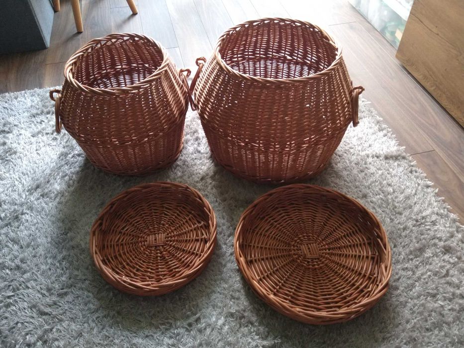 Kosze wiklinowe nowe