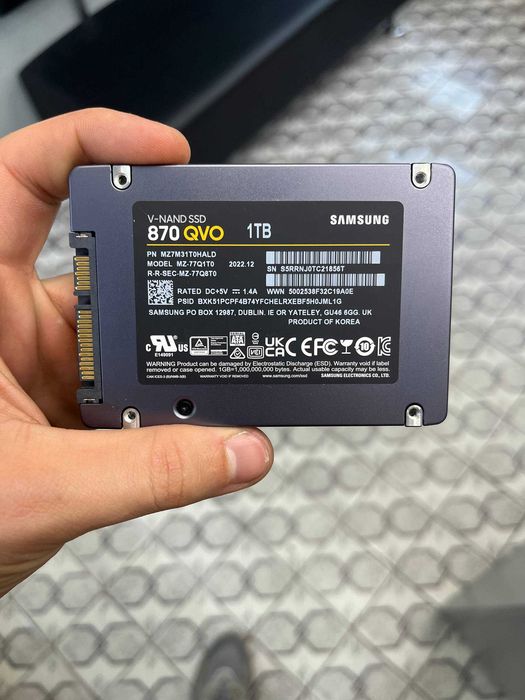 ssd samsung qvo 870 - купити комп'ютери та комплектуючі - Ціна на