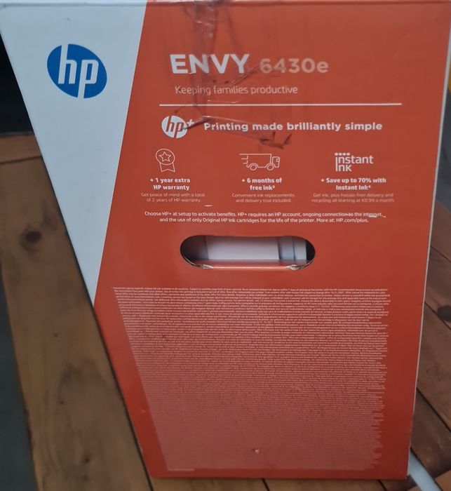 Impressora Multifunções a Cores WiFi - HP Envy 6430ee