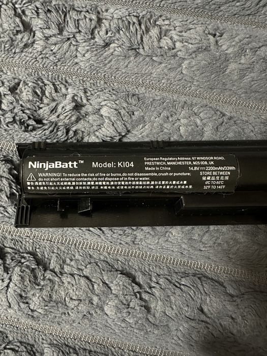 Батарея для ноутбука ninjabatt