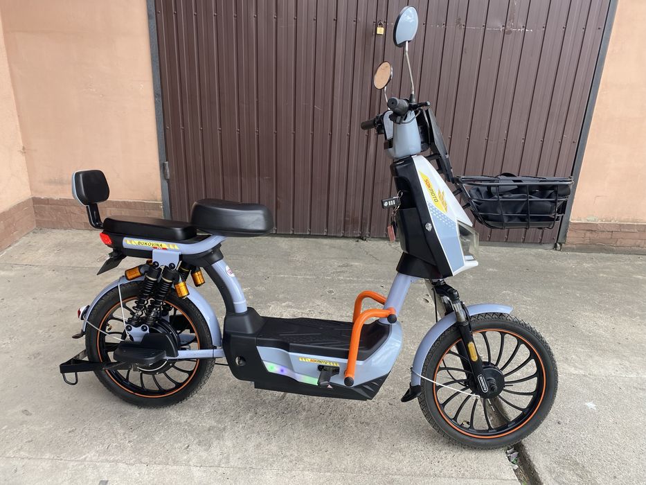 Електровелосипед SOK BUKOVINA PRO 1200W-60V-28Ah шини 20"/20"