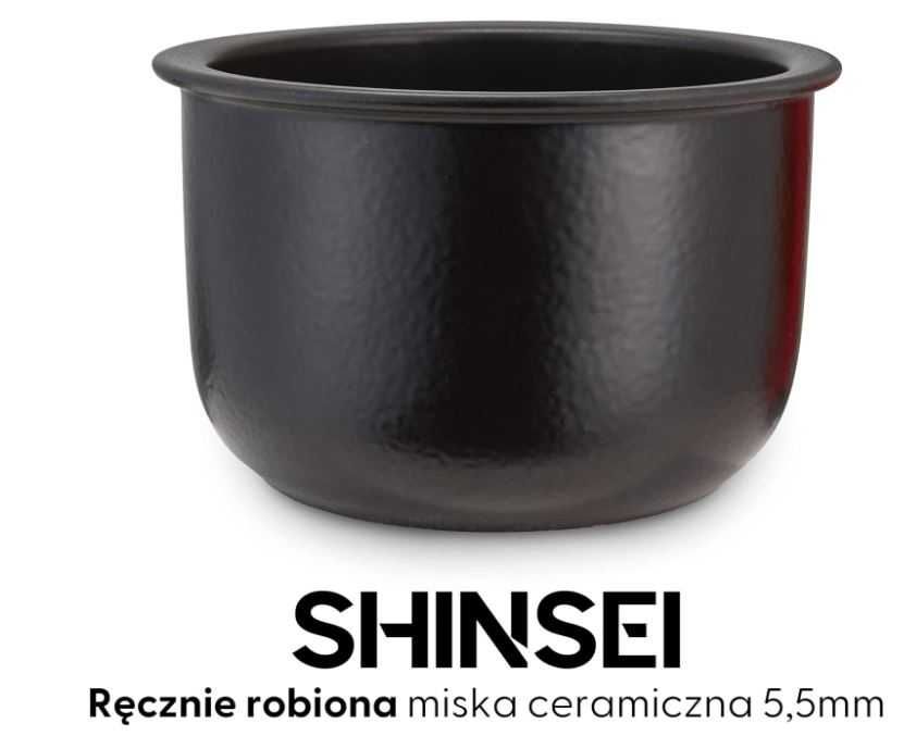 Ryżowar Yum Asia Tsuki 0,45l z ceramiczną miską