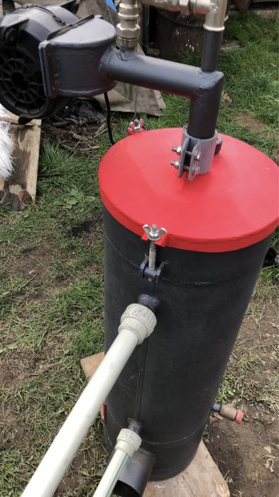 Котел на отработке, для опалення