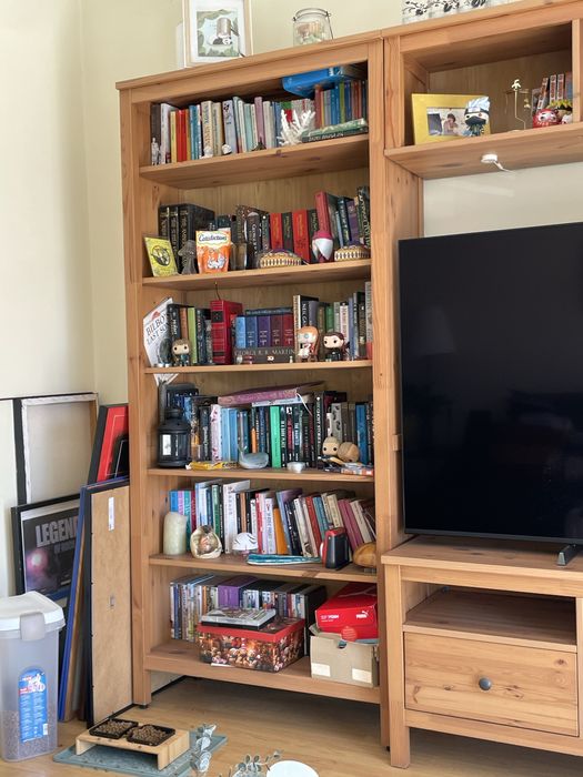 Movel TV com Estantes Ikea Hemnes