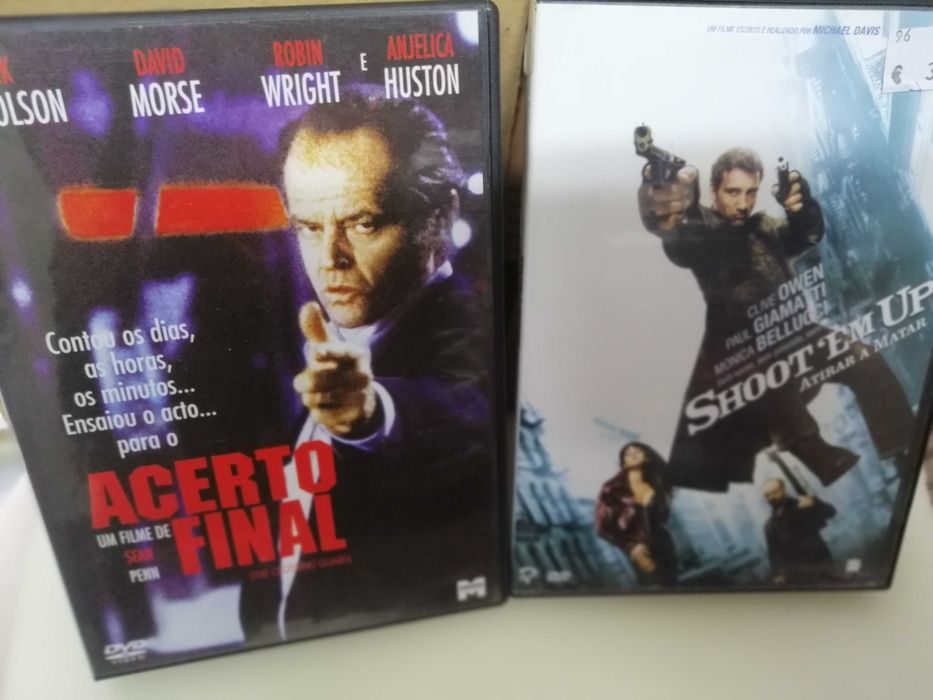 Acerto Final Jack Nicholson Atirar a matar Clive Owen Monica Bellucci