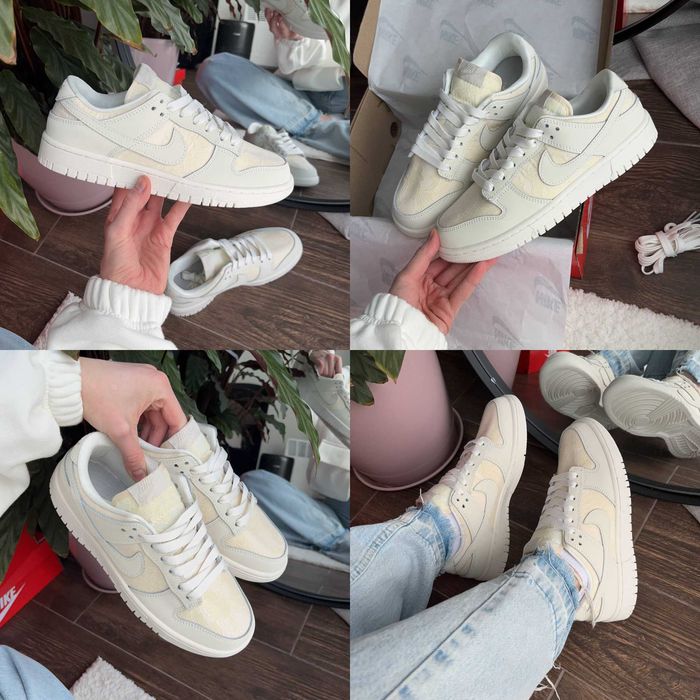 Женские кроссовки Nike Dunk Low Lace Pack Regal Beige 36-41 Новинка!