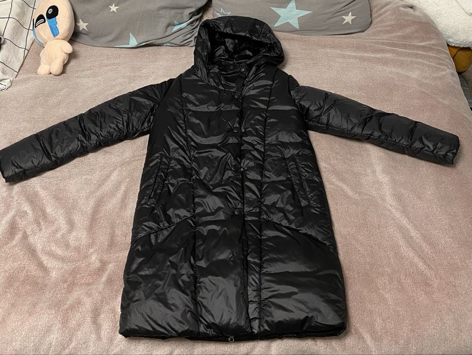 черная куртка женская зимняя