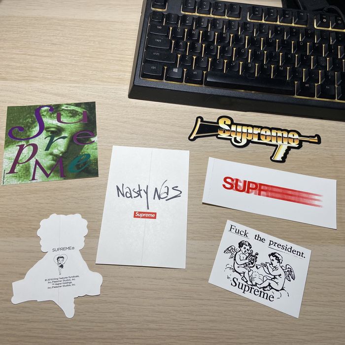 Supreme naklejki 2016/2017