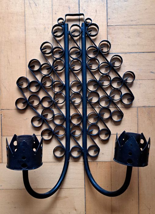 Lampa, świecznik, kinkiet na ścianę