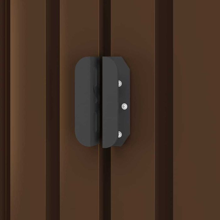 Abrigo de Jardim Metálico 194x121x181 cm – Compacto e Resistente