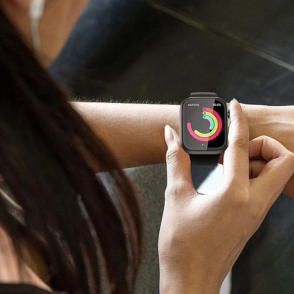 Tech-Protect Defense360 Apple Watch 4 / 5 / 6 / Se (44Mm) Black/Orange