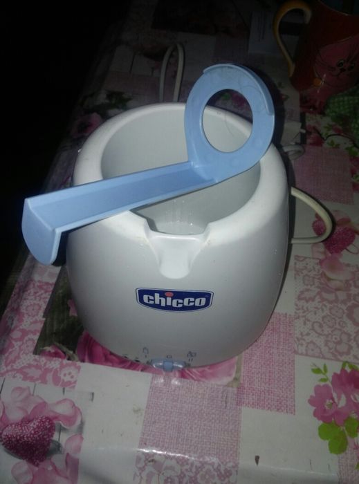 Esterilização de biberões da Chicco