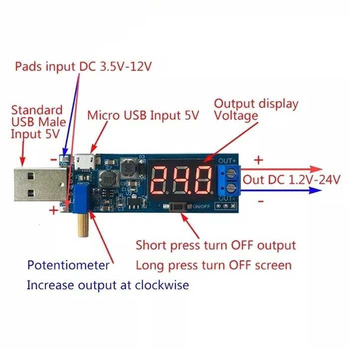 Повышающий преобразователь. XY-UP , HW-132 , питание для,корпус hw-132