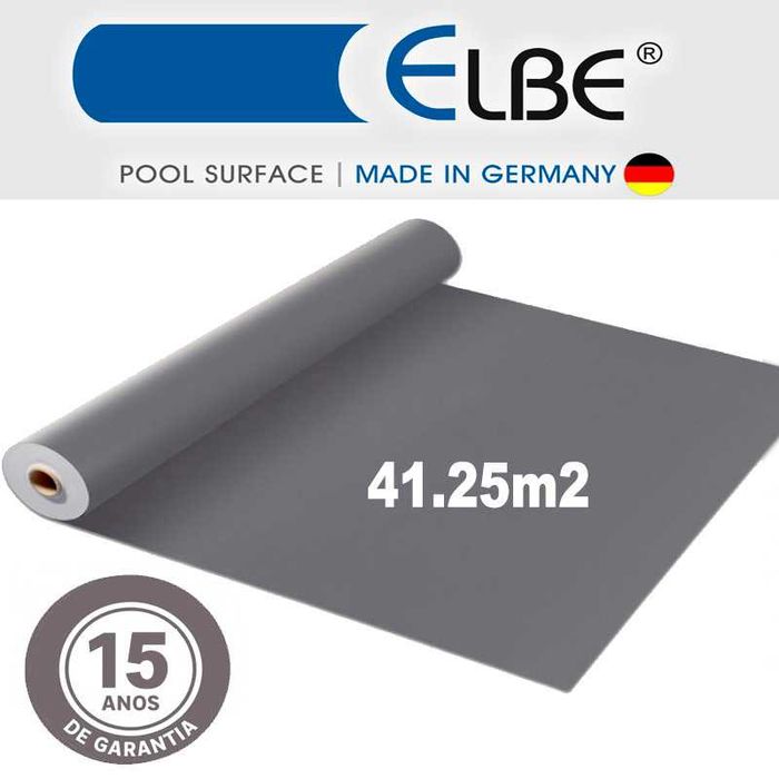 Rolos Tela Armada de Piscina ELBE 41.25m2 - 15 Anos de Garantia