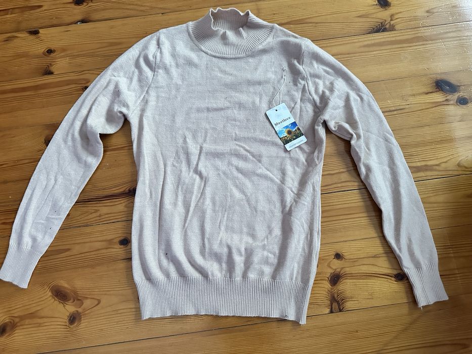 Sweterek beżowy S/M