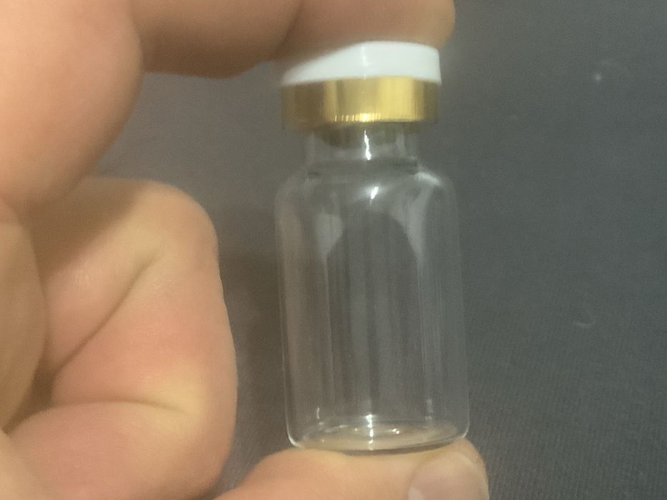 Fiolki ampułki vialki 10ml |+korek i kapsel z logo nowe