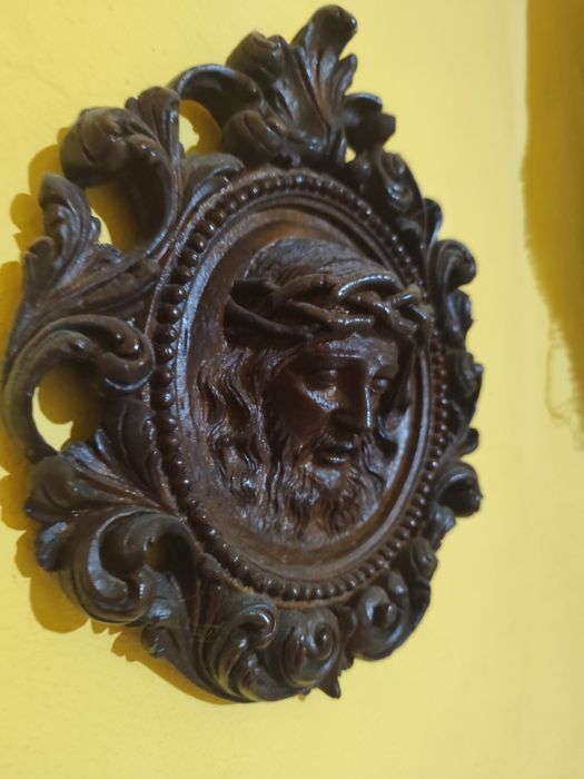 Quadro/figura/ antigo  Jesus