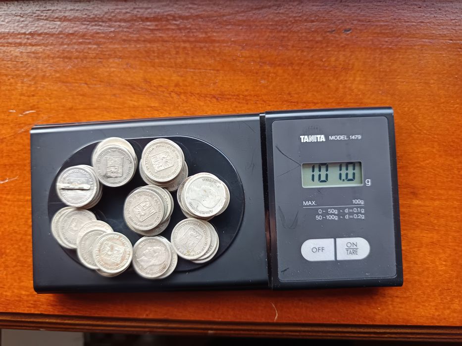 73 Moedas em prata Venezuela