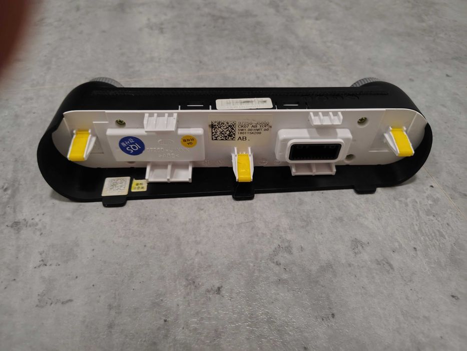 panel klimatyzacji kia stinger