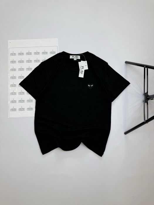 CDG Play футболка з сердечком / comme des garcons t-shirt плей кдг