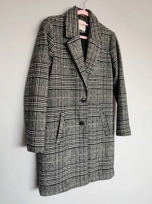 Płaszcz w kratkę Jacqueline de Young