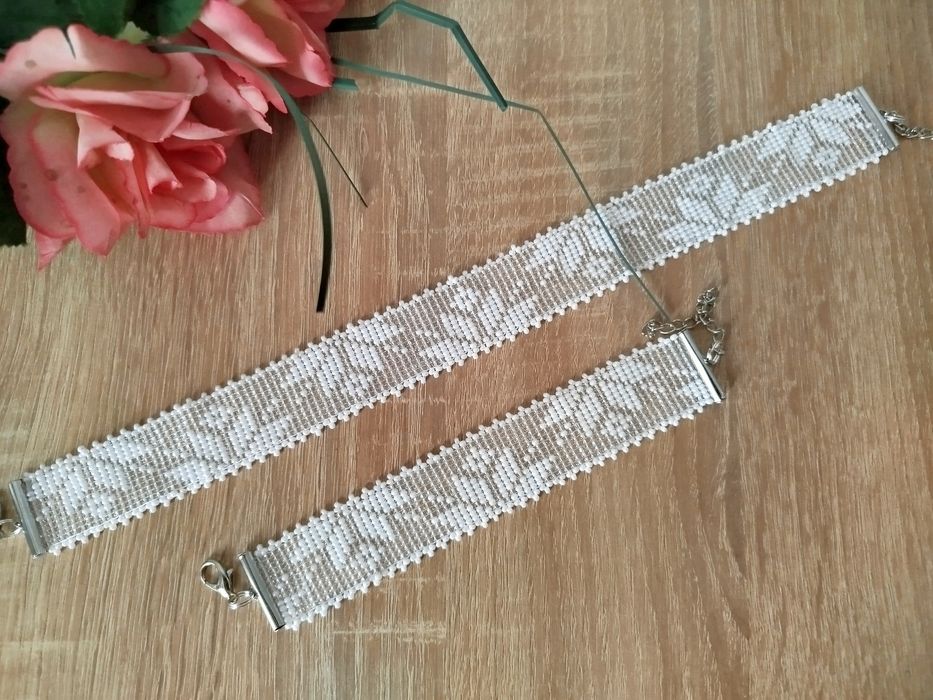 Чокер - стрічковий гердан з бісеру