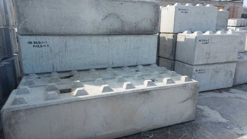 Модульні блоки МБ,  блок модульный бетонный