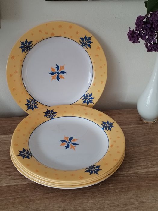 Talerze deserowe Luminarc rzadki wzór  6 szt