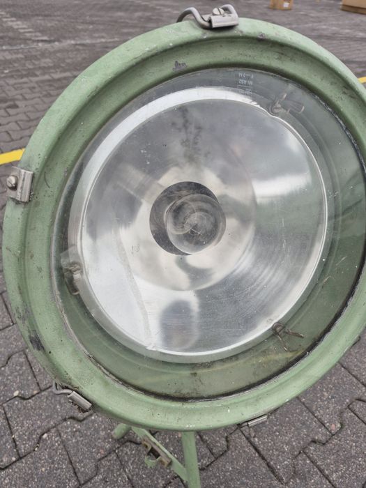 Lampa industrialny Siemens. Lampa stojak loft.