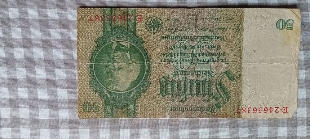 50 marek niemieckie 1924/33 .