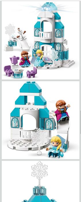 Lego duplo, zestaw KARINA LODU, ZWIERZĘTA,  klocki konstrukcyjne