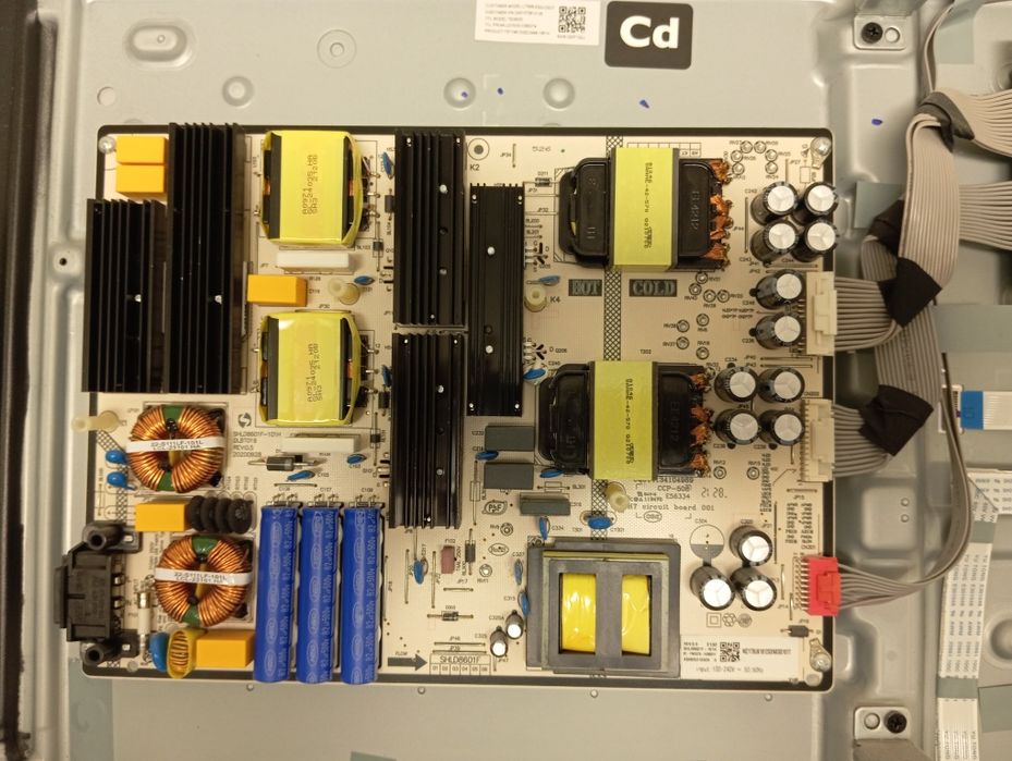 Телевизор MI75 по запчастям