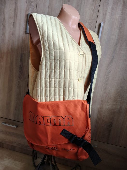 Torba na ramię pomarańczowa unisex