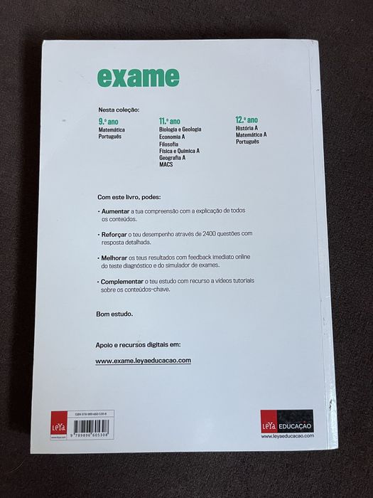 Matematica 12 ano preparacao para o exame
