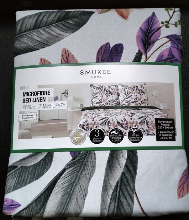 Komplet pościeli z mikrofazy 220x200cm