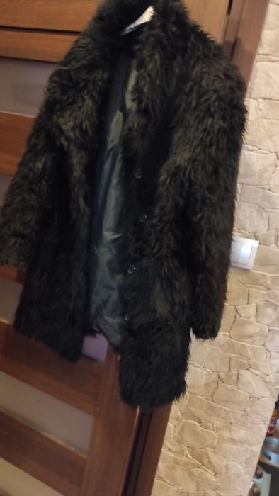 Płaszcz Teddy futerko rozm. L.