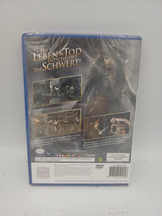 Gra Piraci z Karaibów Na krańcu świata PS2 w folii PlayStation 2