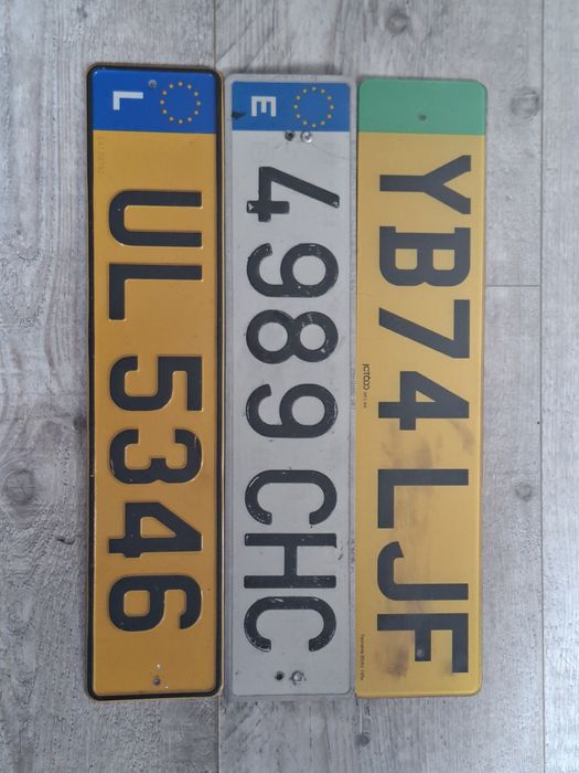 Tablice rejestracyjne