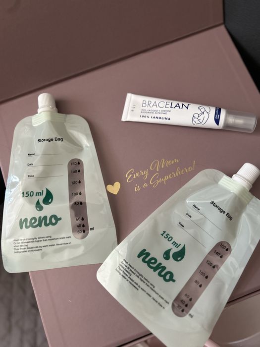 Laktator Neno Perfetto + woreczki na pokarm