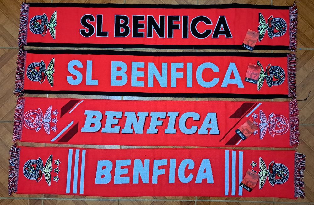 Cachecóis do Sport Lisboa e Benfica