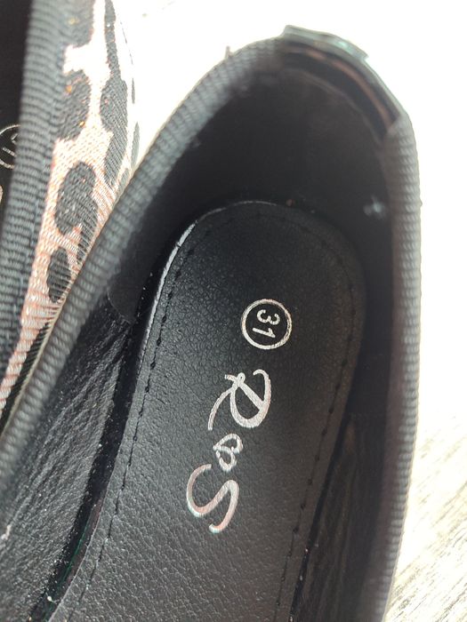 Nowe balerinki panterka