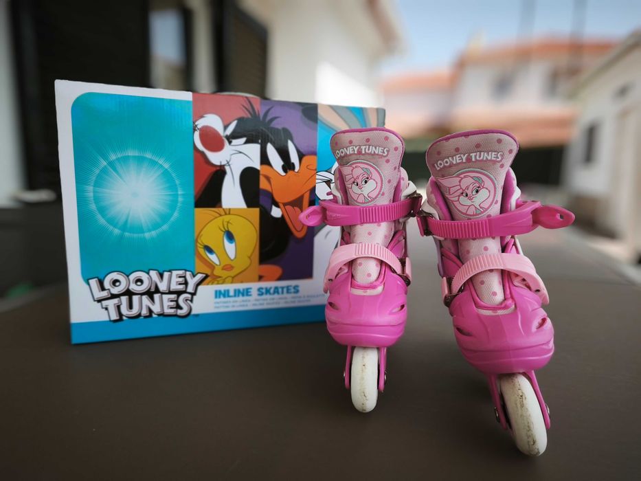 Patins em linha ajustáveis