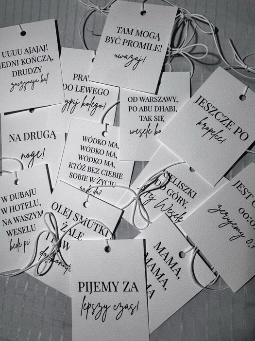 Zawieszki na alkohol